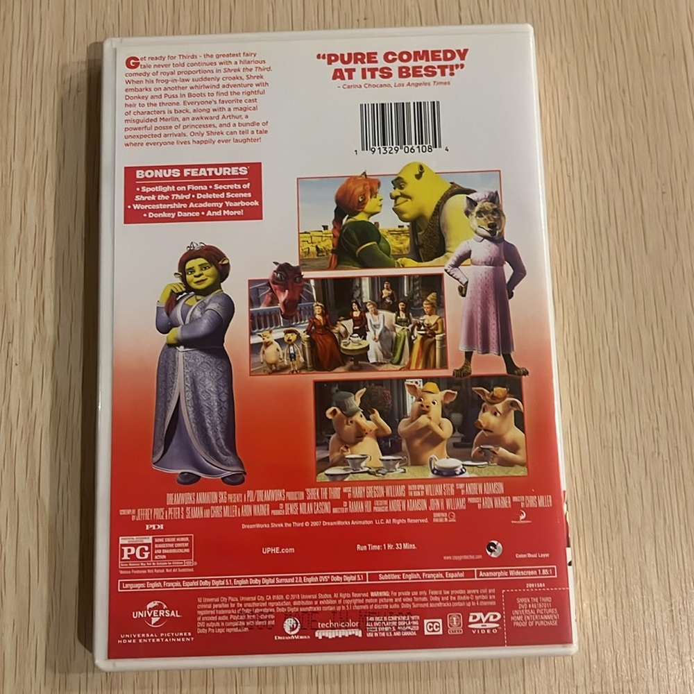 Shrek DVDs - Picture 9 of 13